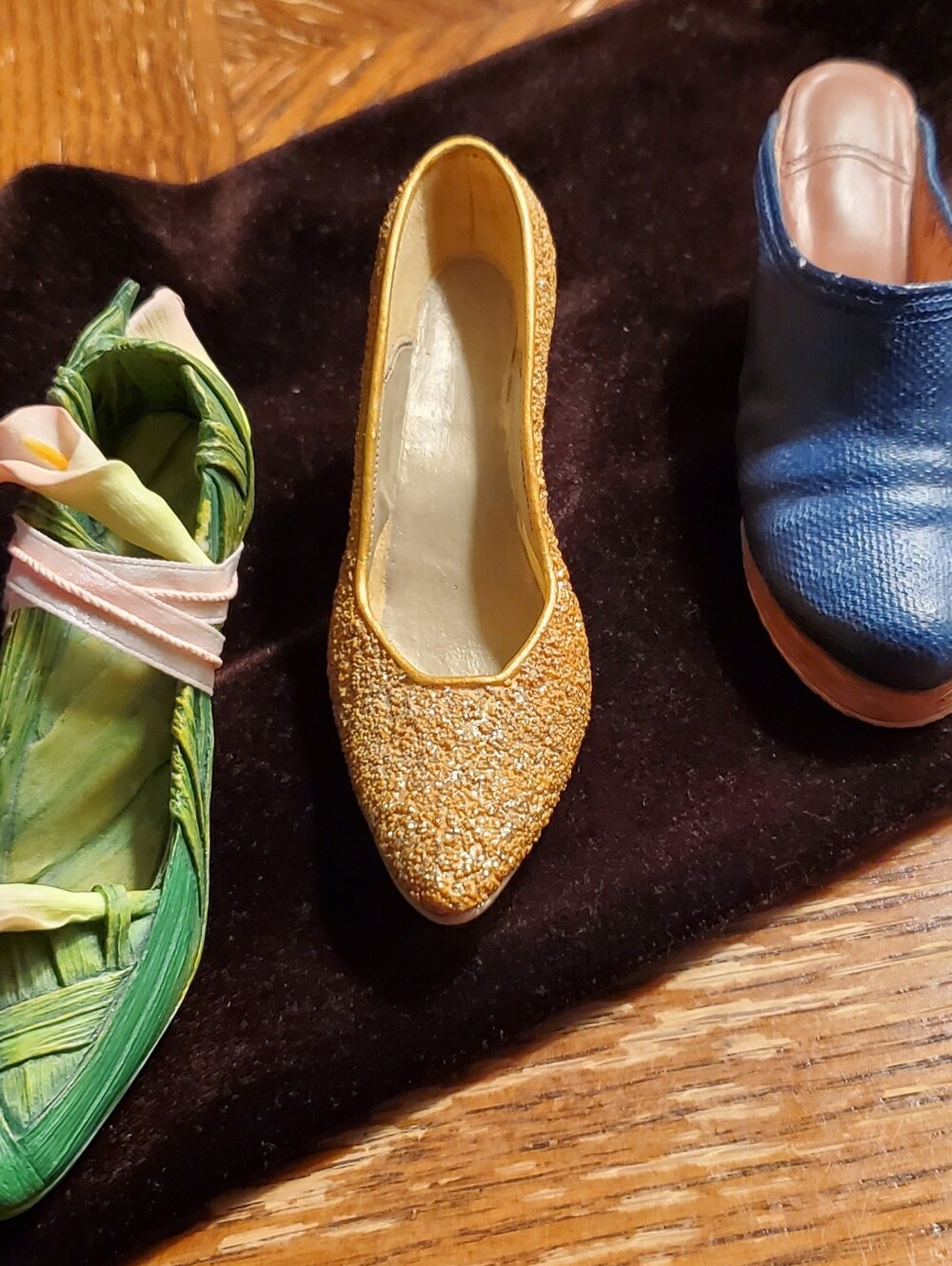 VTG 3-piece collector's lot of Just the Right Shoe collection by Raine